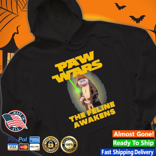 Official Paw Wars The Feline Awakens Classic Shirt