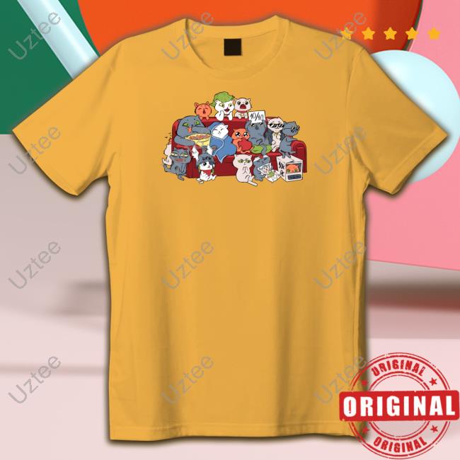 Lirik Couch Gang Tee Lirik Merch Couch Gang Official Hooded Sweatshirt