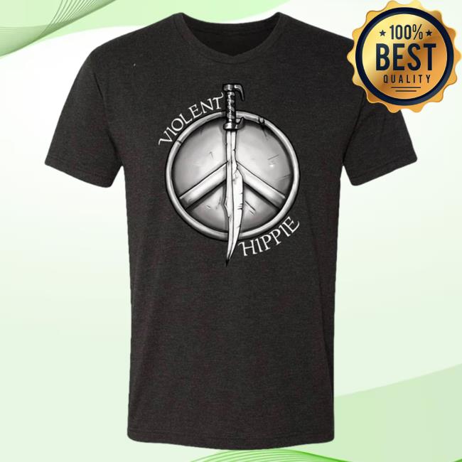 Official Violent Hippie Violenthippie Peace Through Strength Shirts