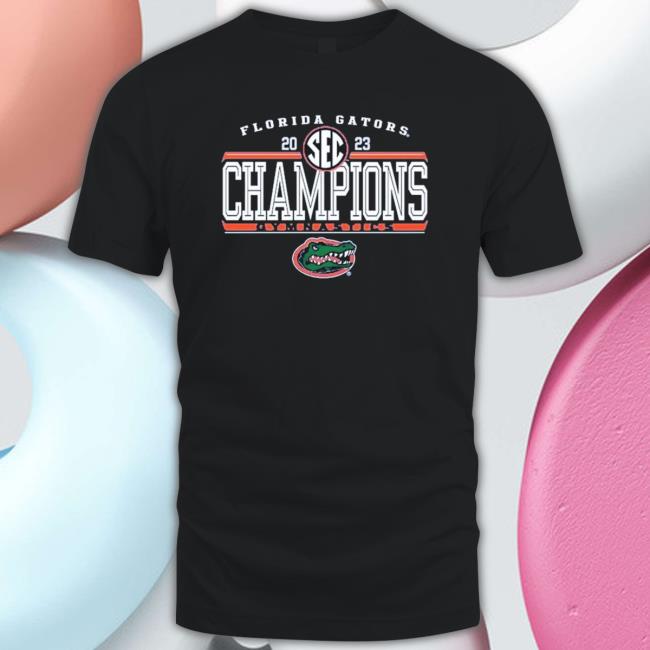 Florida Gators Gymnastics 2023 Sec Regular Season Champions Tee Shirt