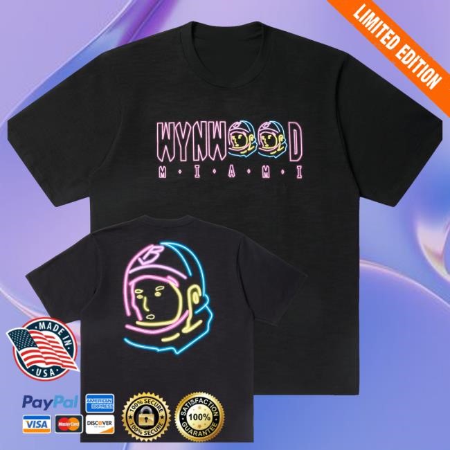 Billionaire Boys Club Merch Shop Store Wynwood Neon Logo Slub T Shirt