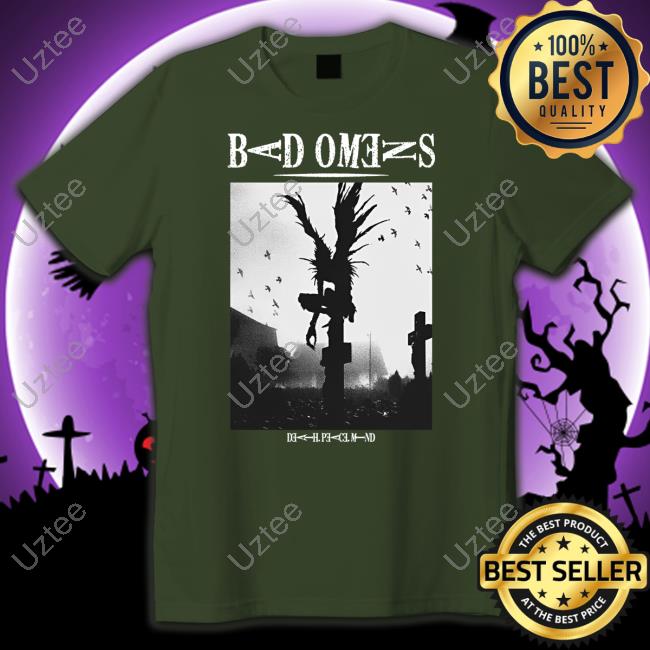 Shinigami Bad Omens Death Peace Mind Tees Bad Omens Official Merch