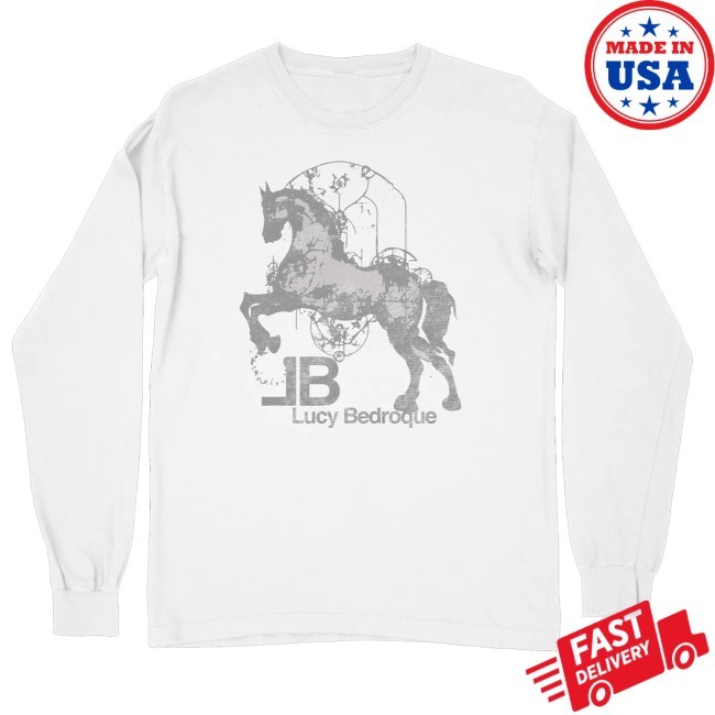 Deadair Merch Lucy Bedroque Unmusique White Crewneck Sweatshirt