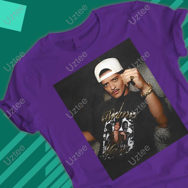 Bruno Mars T-Shirt Inside A Bruno Mars Shirt Bruno Mars Photo On Long Sleeve