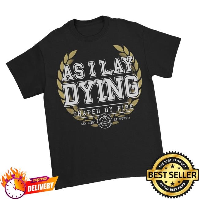 Down Right Merch As I Lay Dying - Throwback Tee Shirt