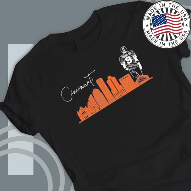Joe Burrow Cincinnati City 2022 T-shirt Joe Burrow Cincinnati City 2022 Tee