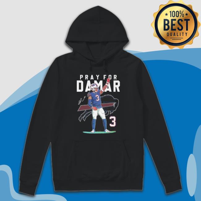 Buffalo Bills Pray For Damar Hamlin Signature Sweaters Buffalo Bills Pray For Damar Hamlin Signature Crewneck Sweatshirt