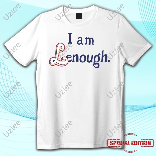 Paranoid Ghosts I Am Lenough Tee