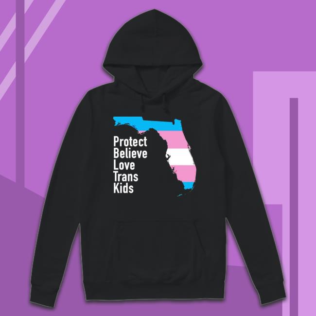 Jeff Vandermeer Protect Believe Love Trans Kids Shirt