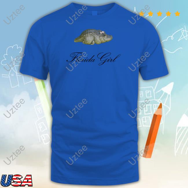 Thedigitalangel Florida Girl Baby Gator Coquette Shirt