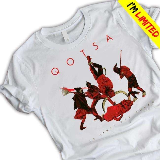 Official Qotsa In Times New Roman Sans Shirt