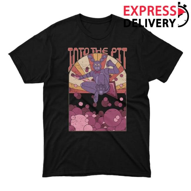 Five Nights At Freddy's Merch Store Into The Pit Ball Pit Bonnie Long Sleeve Shirt