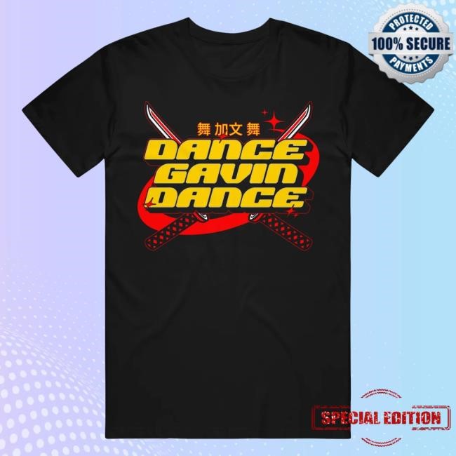 Dance Gavin Dance Katana T Shirt