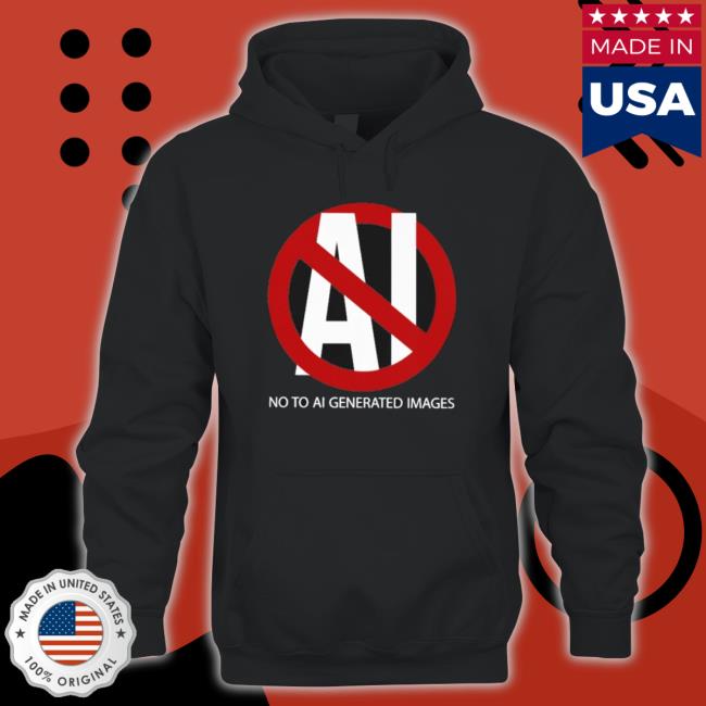 Official No To Ai Generated Images T-Shirt