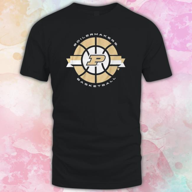 Purdue Basketball Classic Circle Purdue Licensed Hooded Sweatshirt