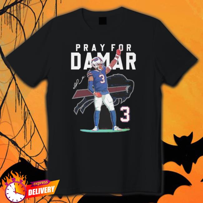 Buffalo Bills Pray For Damar Hamlin Signature Crewneck Sweatshirt