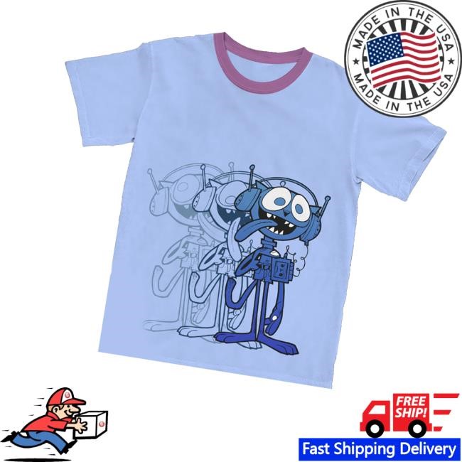 Gorillaz Merch Cat Play Ringer T-Shirt Gorillaz Merch Cat Play Ringer T-Shirt