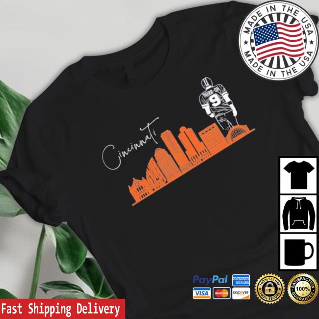Joe Burrow Cincinnati City 2022 T-shirt Joe Burrow Cincinnati City 2022 T-Shirt