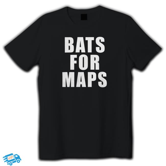 Bats For Maps Short-Sleeve Unisex Hoodie