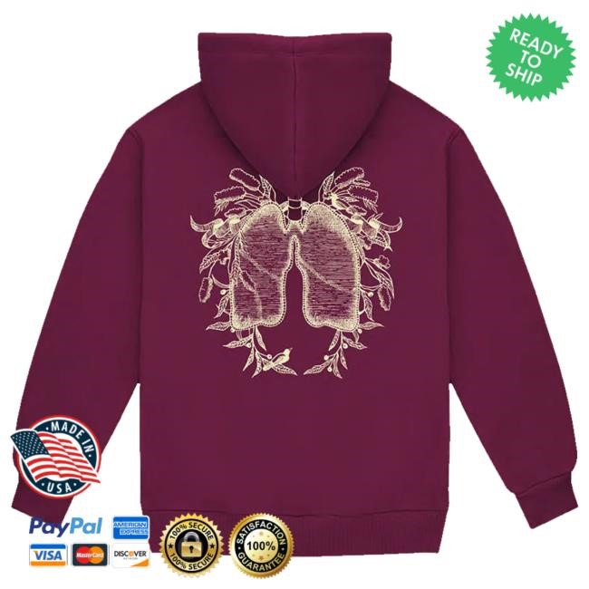 Florence And The Machine Merch Maroon Symphony Shirt