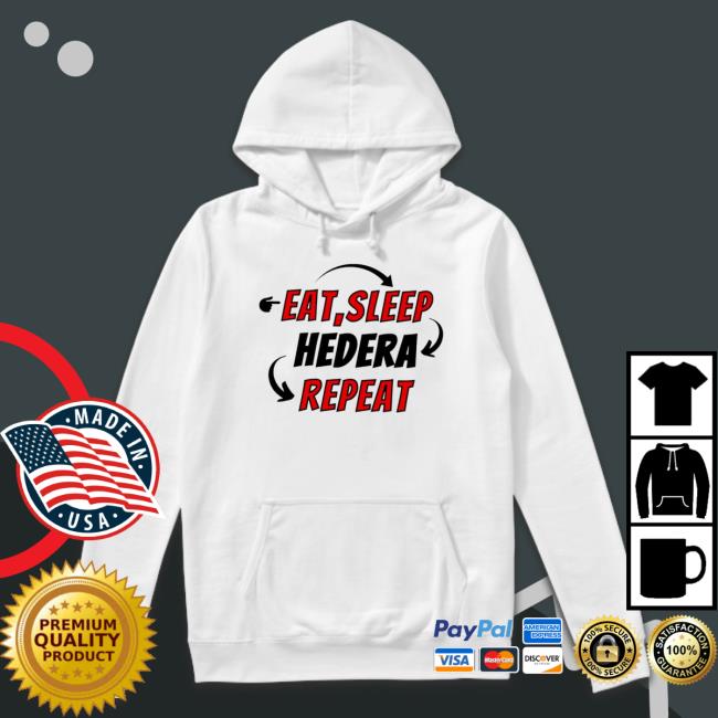 Hedera Hbar Crypto Eat Sleep Hedera Repeat shirt