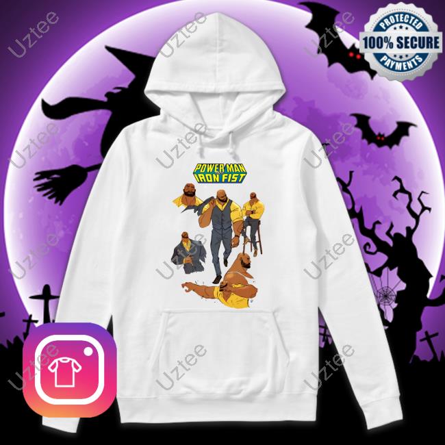 Theedcstan Power Man And Iron Fist Luke Cage Shirts
