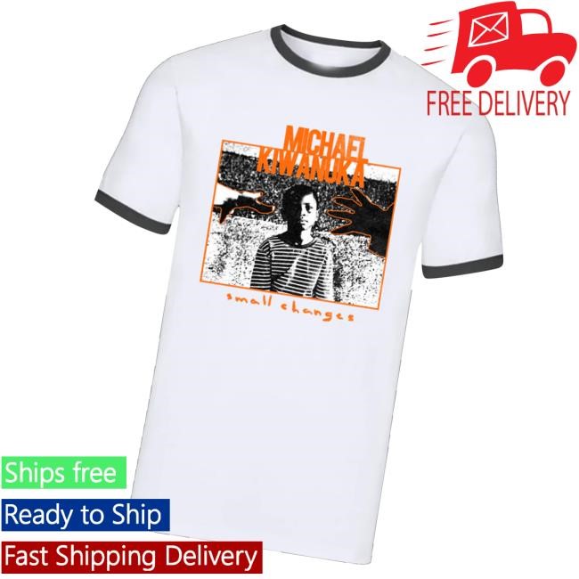 Michael Kiwanuka Small Changes Ringer Sweatshirt Michael Kiwanuka Small Changes Ringer Zip Up Hooded Sweatshirt Michael Kiwanuka Merch Store Small Changes Ringer
