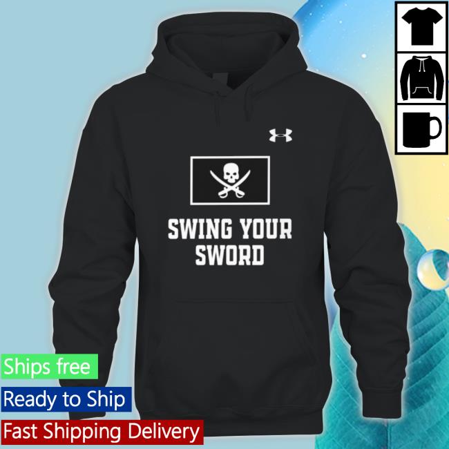 Joey Mcguire Wearning Swing Your Sword Shirt