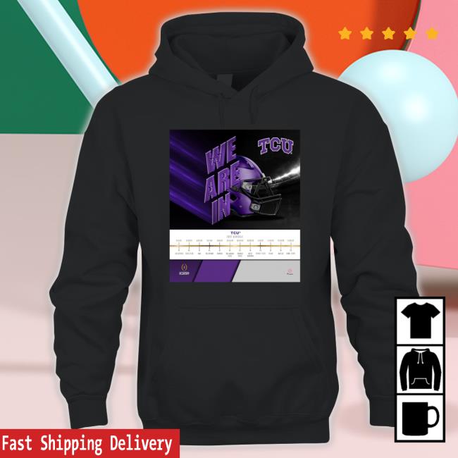 Tcu Horned Frogs Fanatics Authentic 2022 College Football Playoff Shirt Tcu Horned Frogs Fanatics Authentic 2022 College Football Playoff Tee