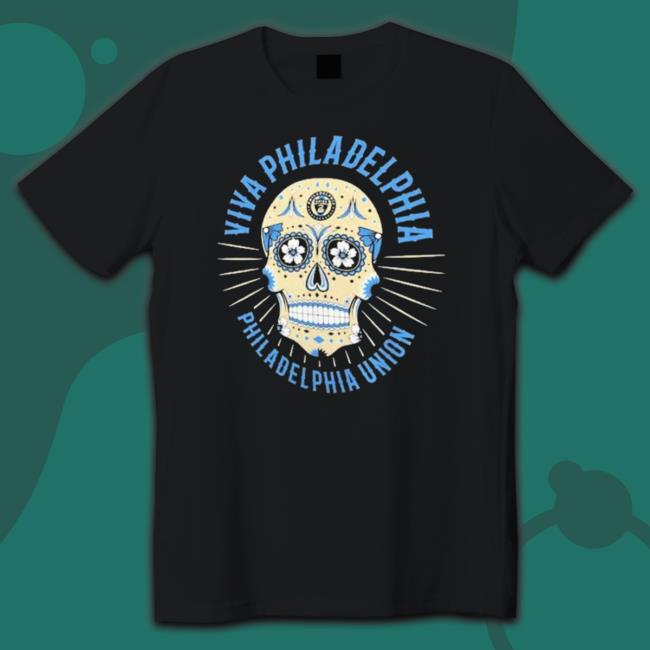 Men’s Philadelphia Union Black Hispanic Heritage Viva tee shirt