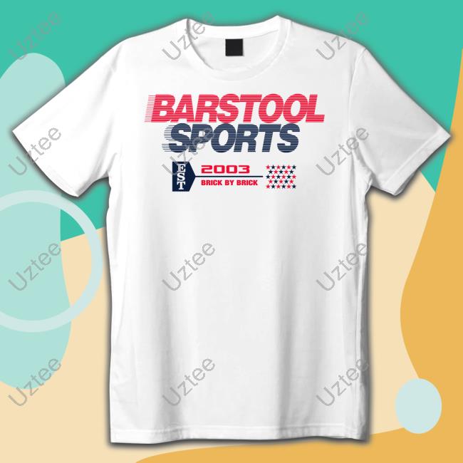 Barstool Sports 2003 Brick By Brick Tee Dave Portnoy
