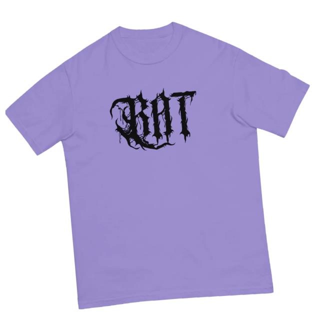 Shop Hulu Merch What We Do In The Shadows Bat Gothic Font Comfort Colors Crewneck Sweatshirt