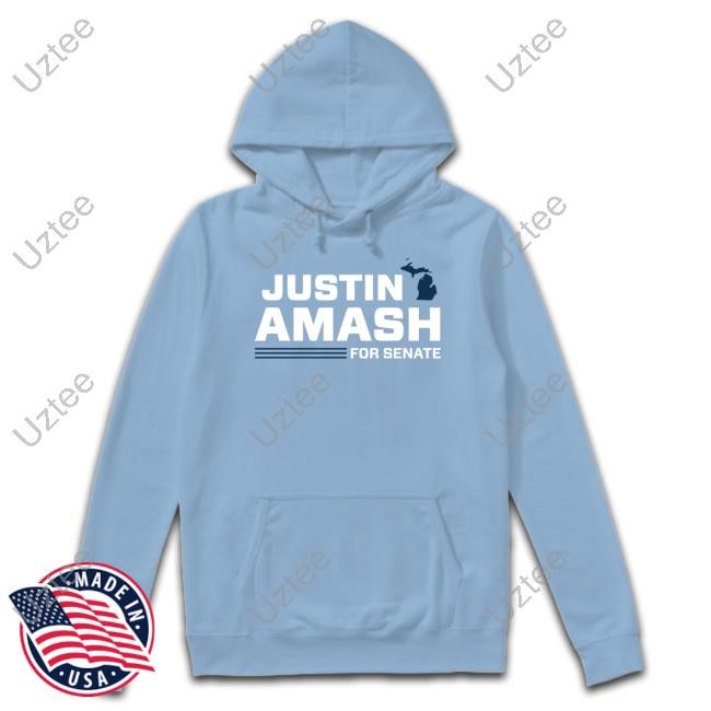 Justinamash Store Justin Amash For Senate Shirt Justin Amash For Senate Logo Long Sleeve T Shirt