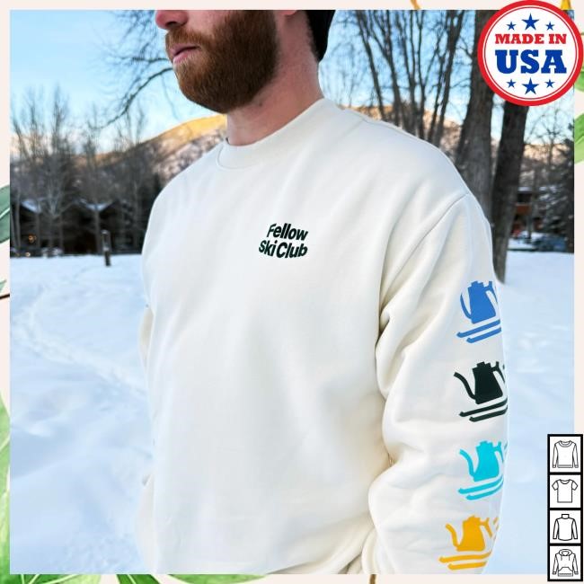 Fellow Store Merch Shop Official Fellow Ski Club Hoodie