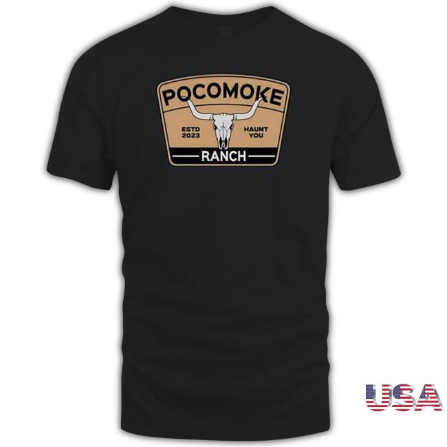 Official Pocomoke Ranch Crewneck New Shirt