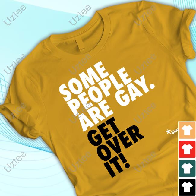Official Stonewall Scotland Some People Are Gay, Get Over It Sweatshirt Ian Mckellen