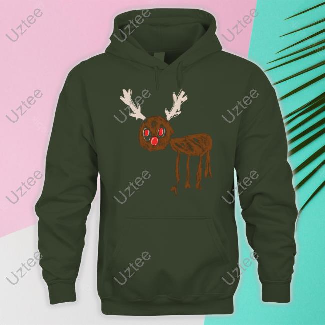 Barstoolbuffs Reindeer Ugly Hoodie