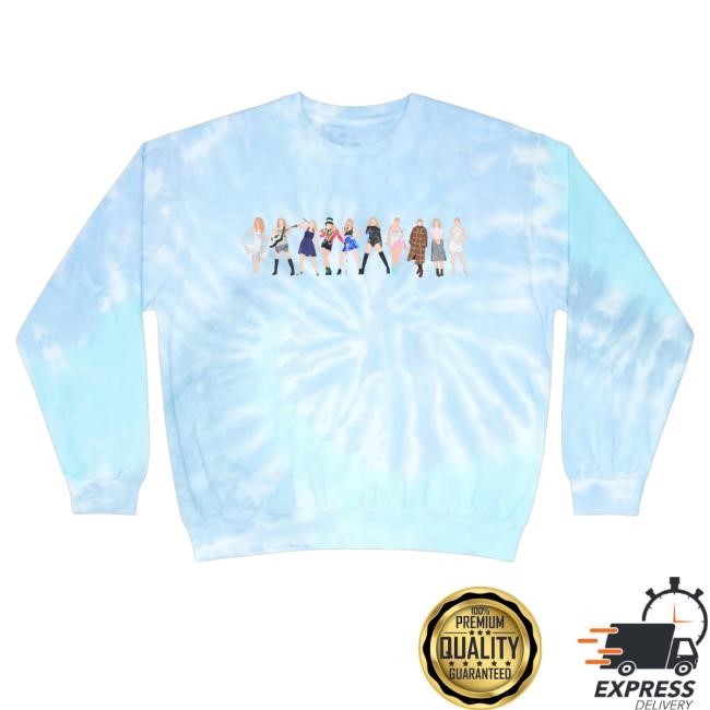 Buffalovely Eras Tie-Dye Sweatshirt
