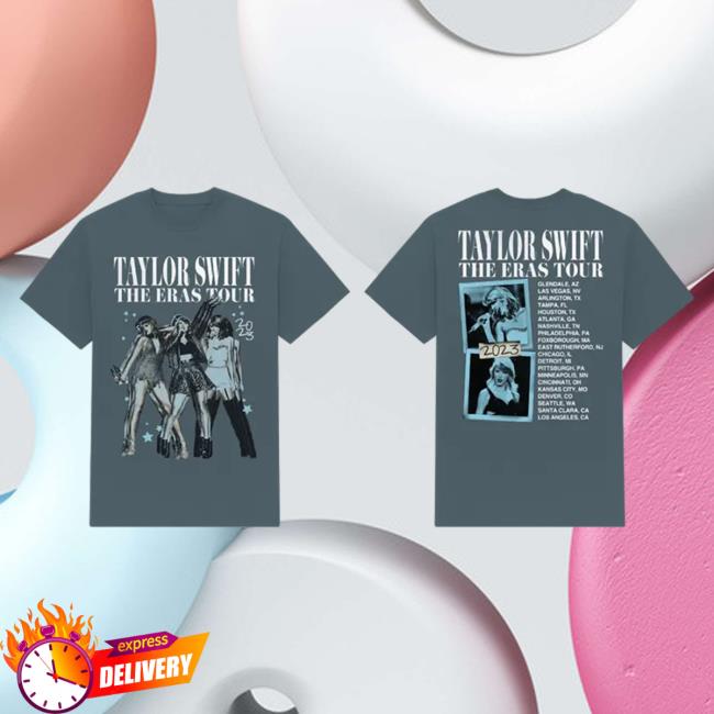 Official Spotify Merch Taylor Swift Store Taylor Swift The Eras Tour 1989 Album T-Shirt TaylorSwift Shop