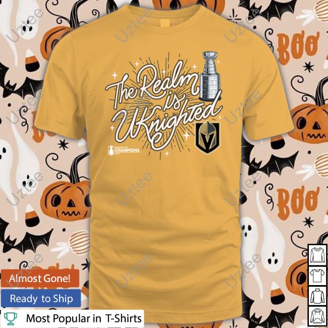 Vegas Golden Knights The Realm Is Uknighted T Shirt