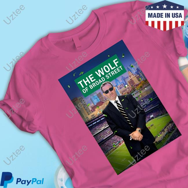 Philly The Wolf Of Broad Street T-Shirt