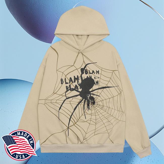 Official Aelfric Eden Merch Store Aelfric Eden Spider Shadow Print Sweatshirt Apricot AelfricEden Shop