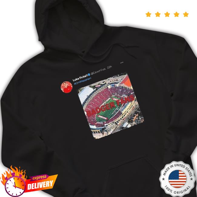Luke Fickell Badger Fans T- shirt