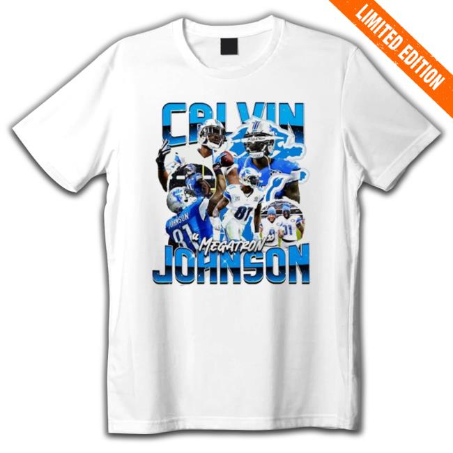 Calvin Johnson Graphic 2023 Sweaters