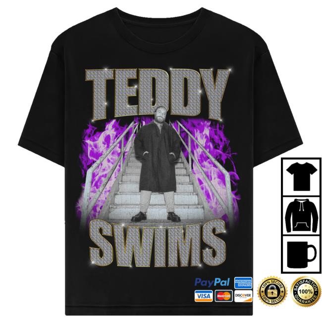 Teddy Swims Merch Retro Bootleg Hoodie