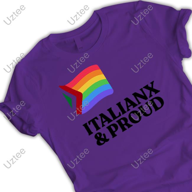Pandershirts Shop Italianx & Proud Tee