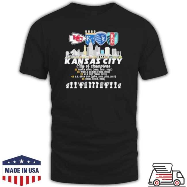 Kansas City City Of Champions 3X Super Bowl 1969 2019 2023 Crewneck Sweatshirt