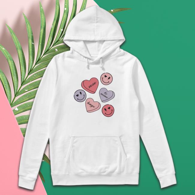 Valentines Smiley Face Xoxo Be Mine Huge Classic Shirt