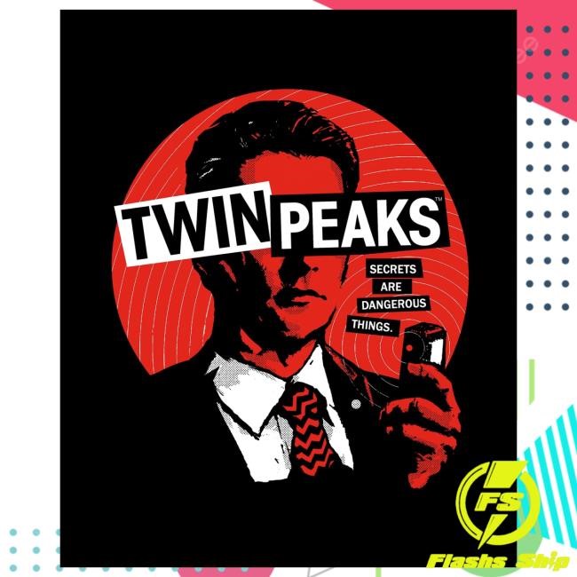 Official Fright Rags Merch Shop Store Twin Peaks Secrets T Shirt