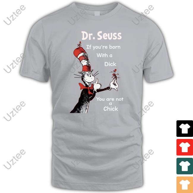 Gopher Marc Dr Seuss If You're Born With A Dick You Are Not A Chick Tank Top